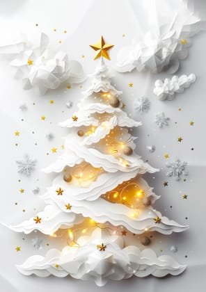 kalėdinis atvirukas be voko