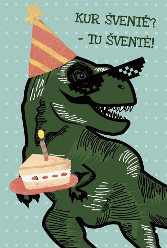 Sveikinimo Atvirukas su Jūsų video sveikinimu (Cards AR)